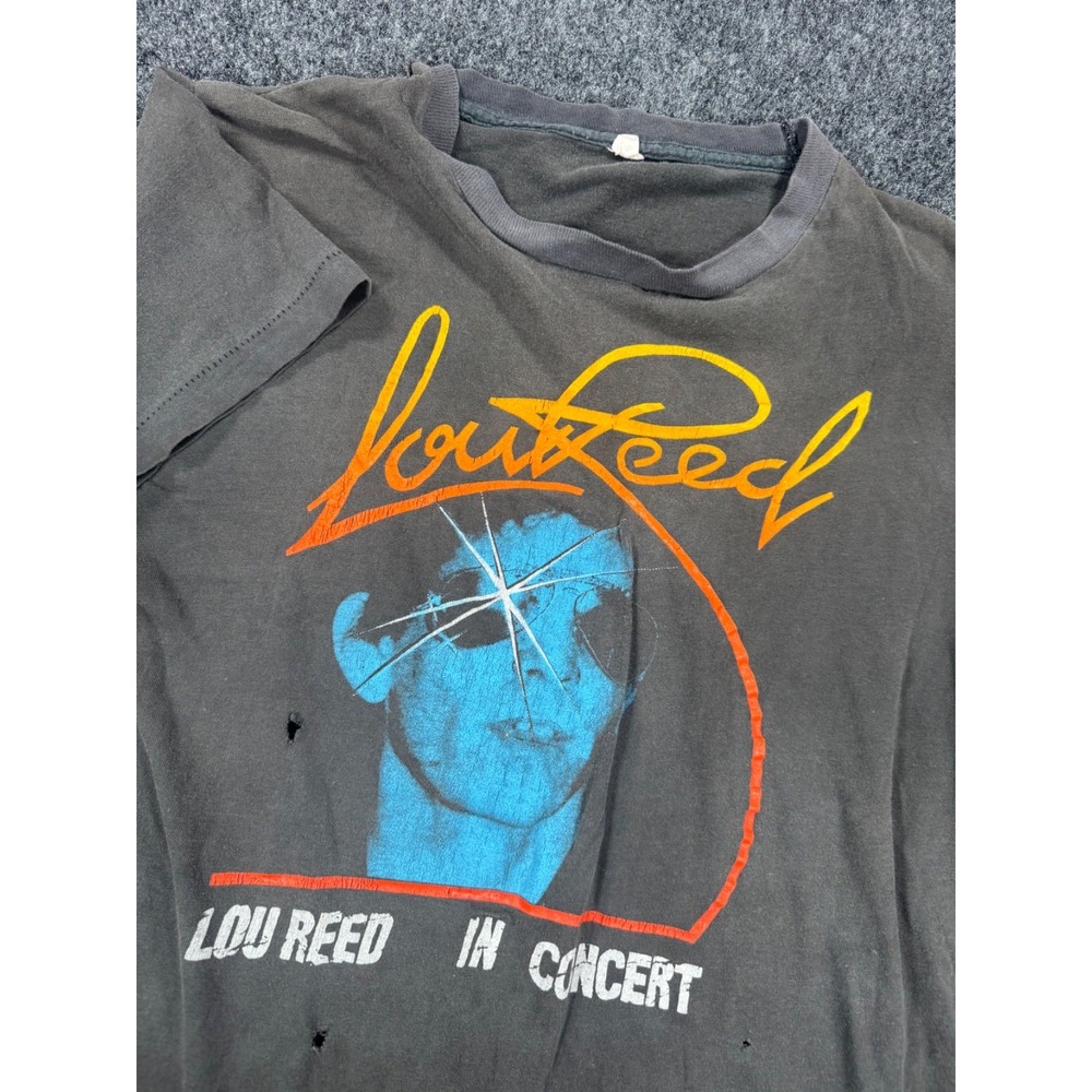 Vintage 1978 Lou Reed Street Hassle In Concert T-Shirt 70s Single Stitch Rare